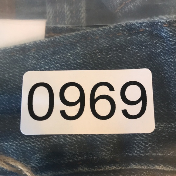 New Rivet & Thread Jeans Womens 27 Selvedge Lasso Wide Leg Distressed Stretch - Picture 11 of 11